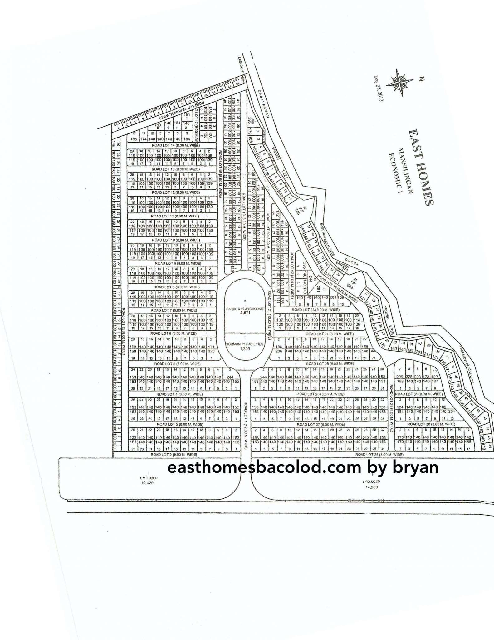 Mansilingan Maps (All) - East Homes Bacolod